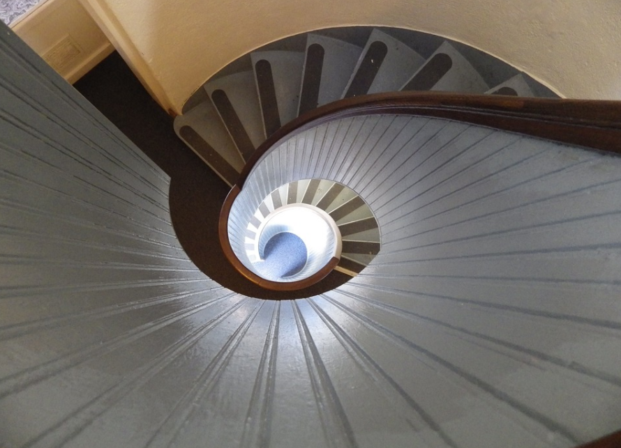 "Spiral Staircase Cabrillo National monument"